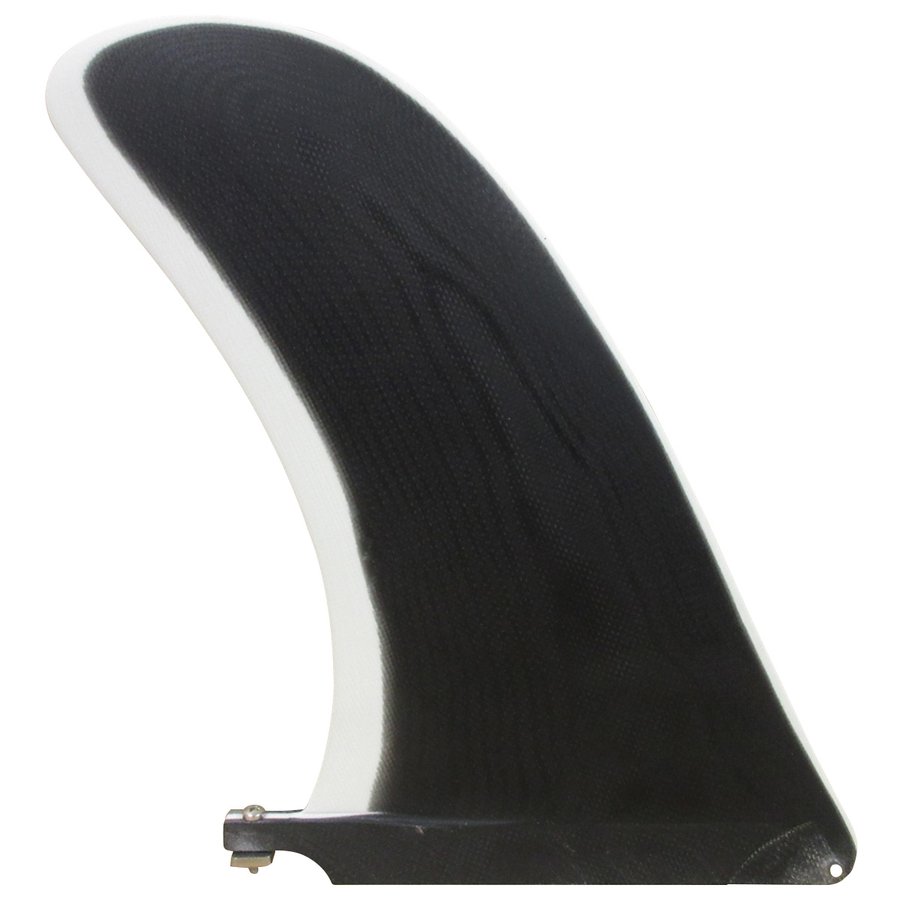 CRAFTSMAN FIN PIVOT 9.5 シングルフィン グラスファイバー VOLAN ロングボード用 ノーズライダー サーフィン BLACK/WHITE