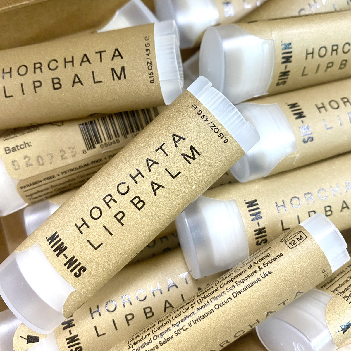 SIN-MIN / HORCHATA LIPBALM（5個セット）