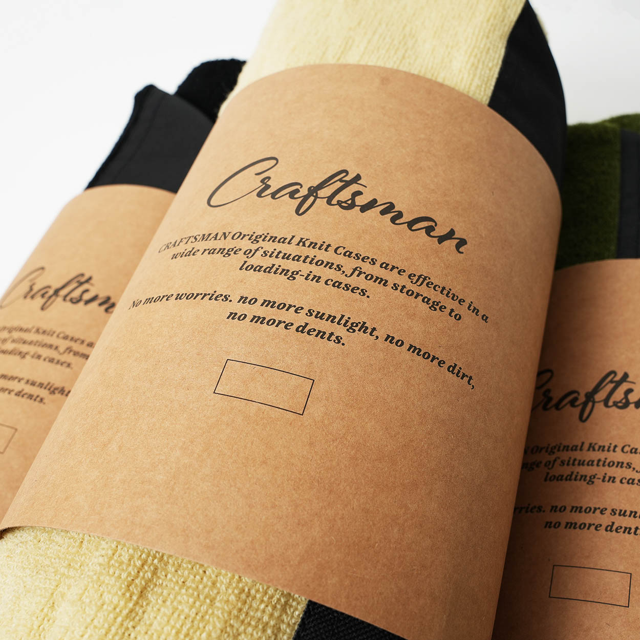 【SALE】CRAFTSMAN ORIGINAL KNIT CASE 6.6ft ROUND / POINT －BLACK・BEIGE・GREEN－