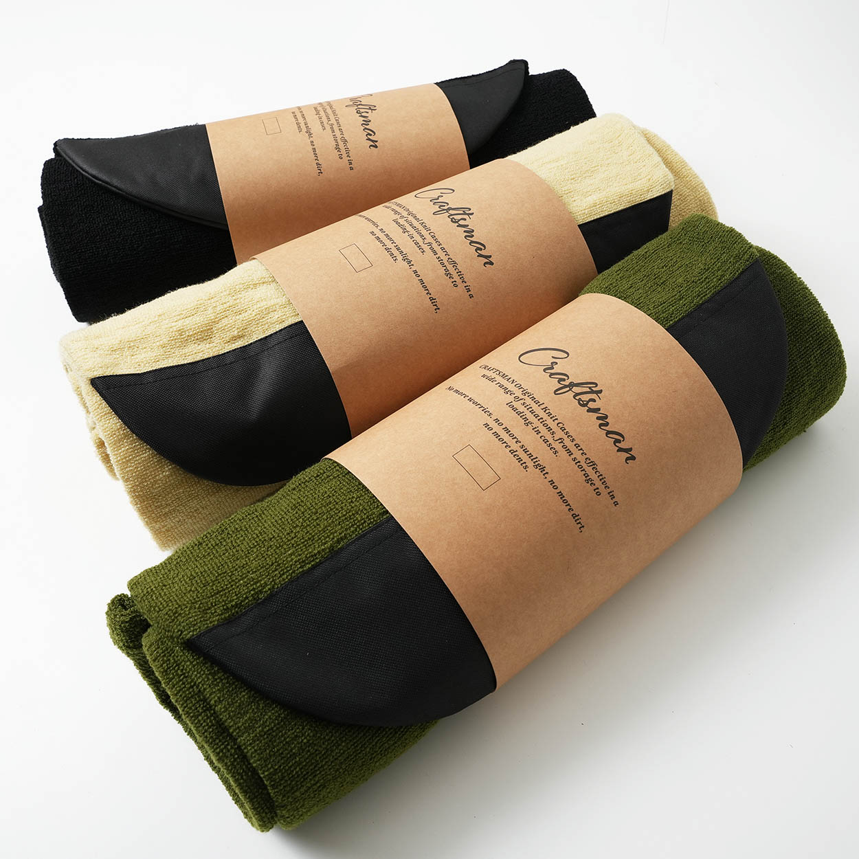 【SALE】CRAFTSMAN ORIGINAL KNIT CASE 5.6ft ROUND / POINT －BLACK・BEIGE・GREEN－