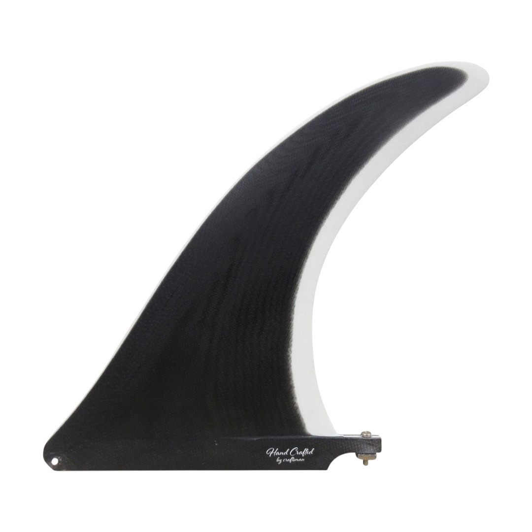 CRAFTSMAN FIN FLEX 7.0 シングルフィン グラスファイバー VOLAN ミッドレングス・ロングボード用 サーフィン （BLACK/WHITE・VOLAN・BLACK/SMOKE）