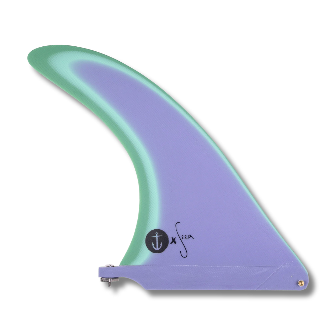 CAPTAIN FIN キャプテンフィン The Seea Raked PURPLE 8.5'' シングルフィン ロングボード センターフィン ミッドレングス  Single Fin