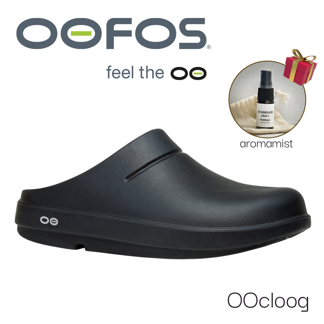 OOFOS  / OOcloog / ウーフォス / リカバリーサンダル  / -BLACK- / 国内正規品 / 送料無料