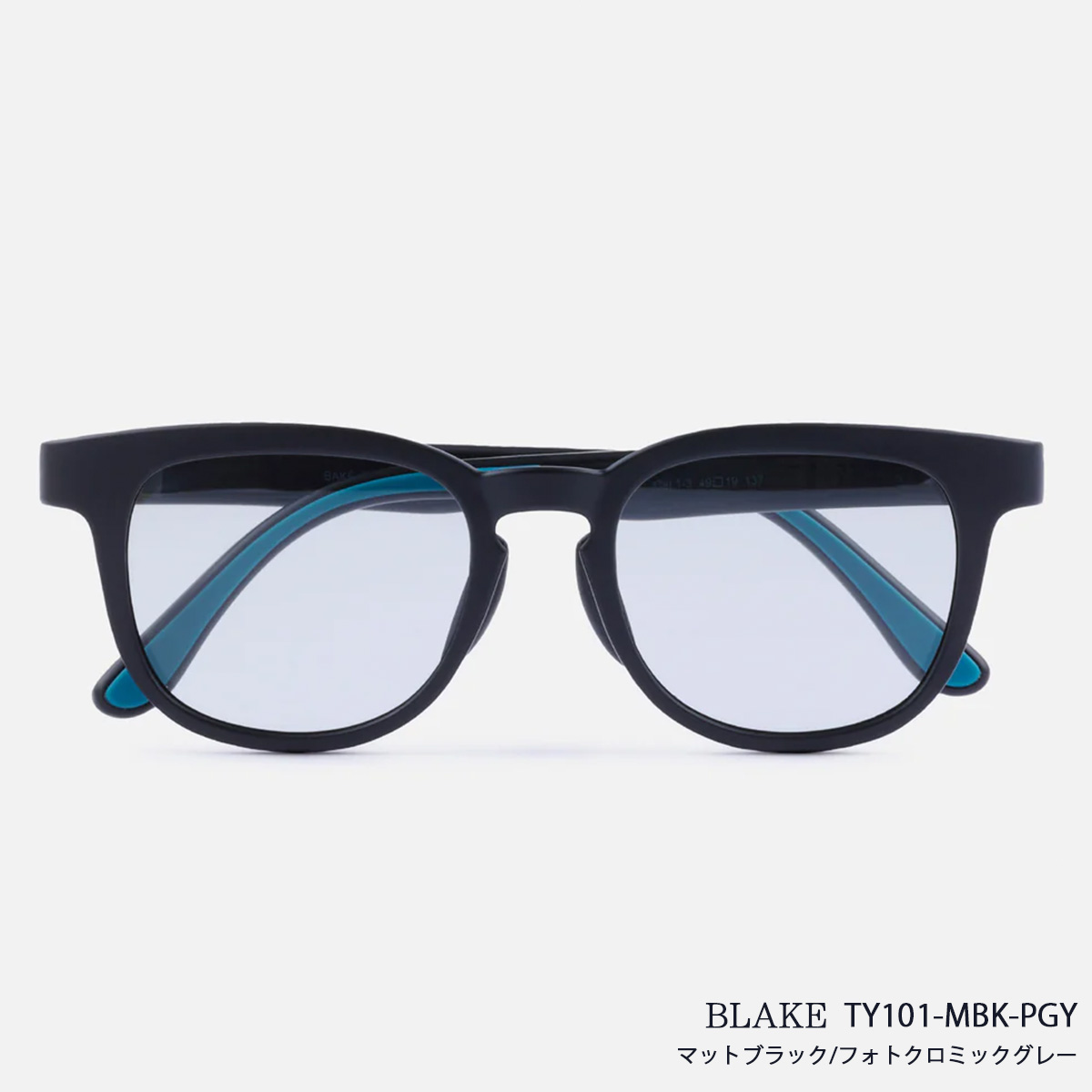 サングラス TYMER BLAKE Matt Black / Tortoise（調光レンズ）2カラー メンズ レディース ユニセックス スポーツサングラス カラーレンズ  紫外線対策 ケース付き