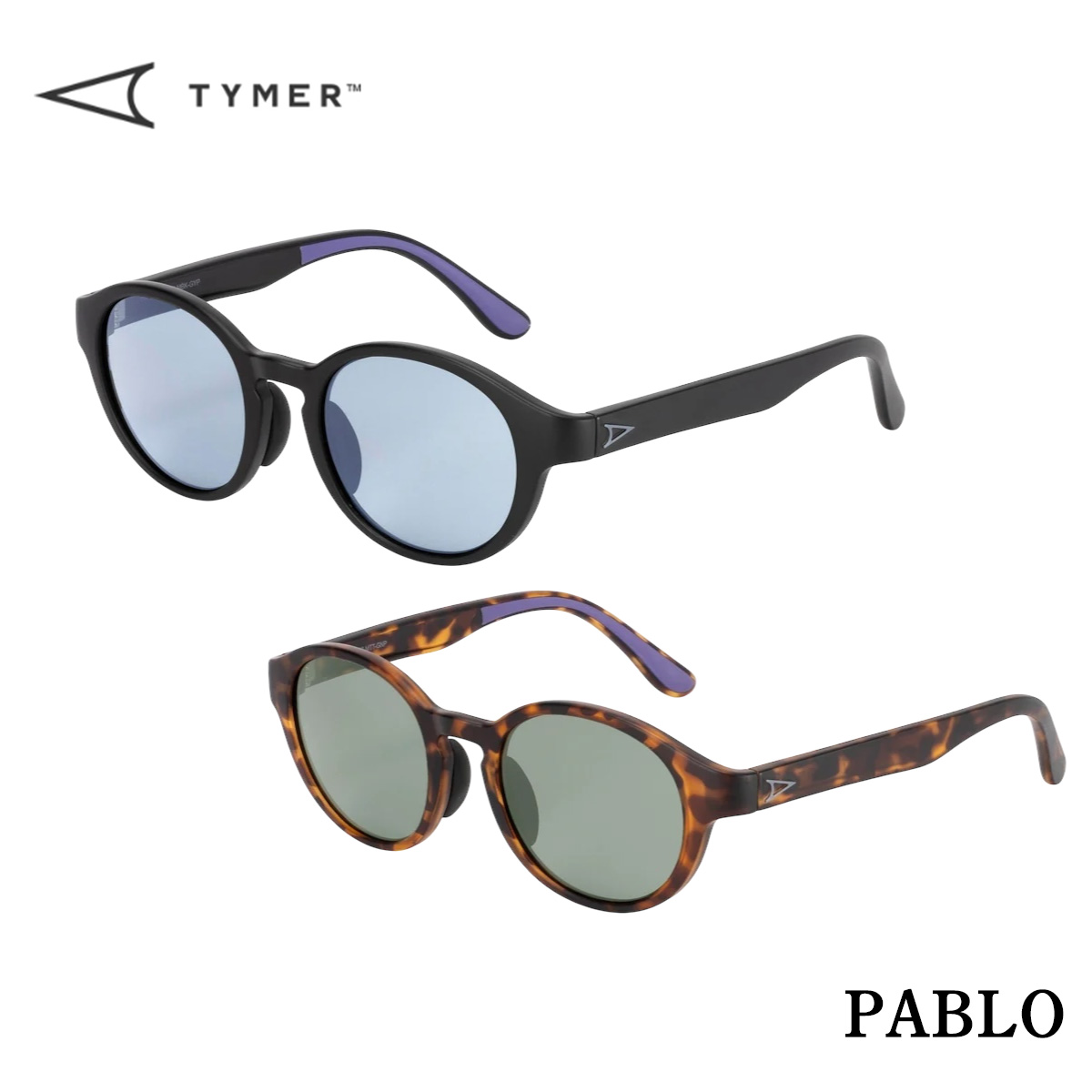 サングラス TYMER PABLO Matt Black / Tortoise 2カラー メンズ レディース ユニセックス スポーツサングラス カラーレンズ  紫外線対策 ケース付き