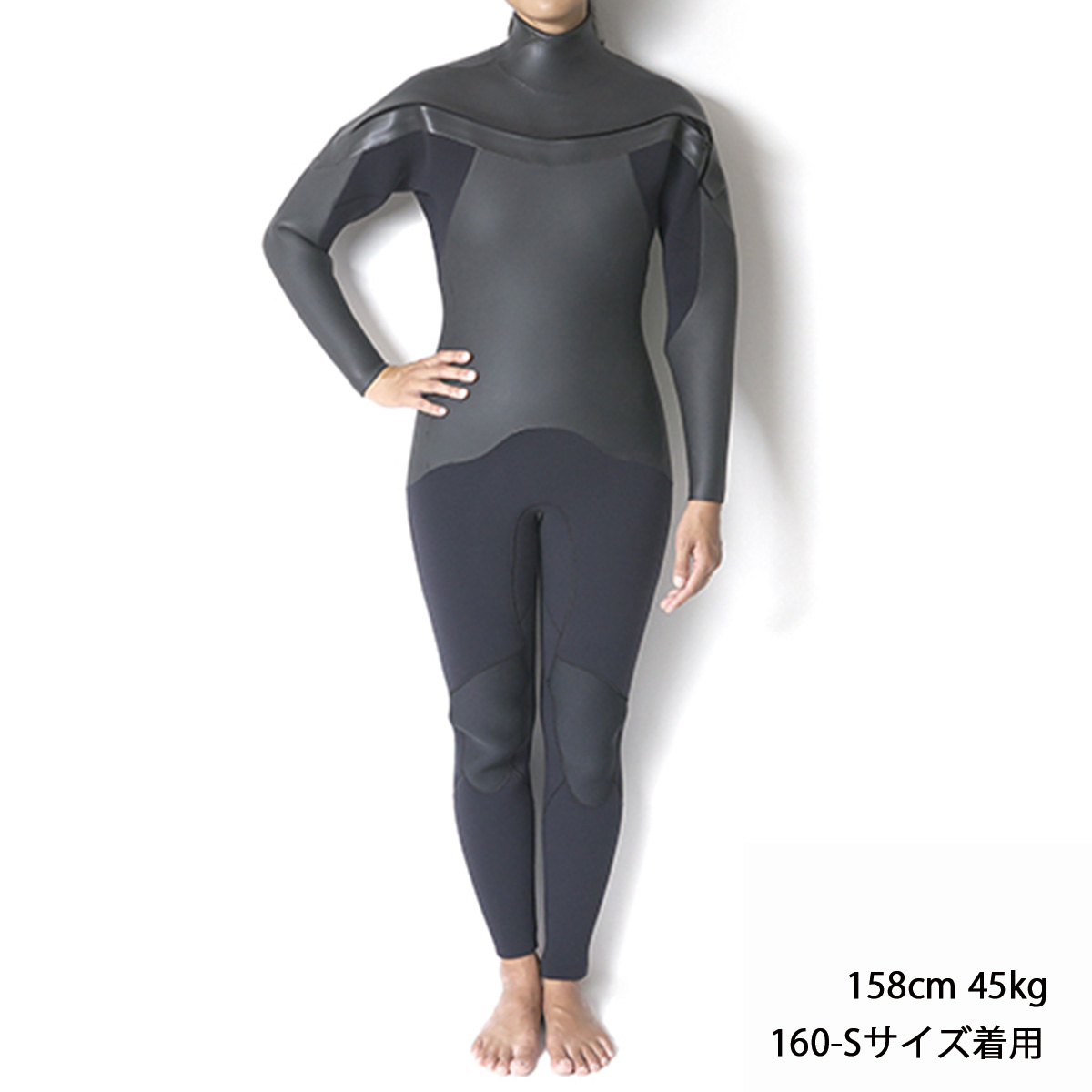 セミオーダー（受注生産） CRAFTSMAN WETSUITS ウェットスーツ フルスーツ 3mm チェストジップ（フロントジップ） メッシュスキン ラバー ユニセックス 日本製 サーフィン 春秋冬用