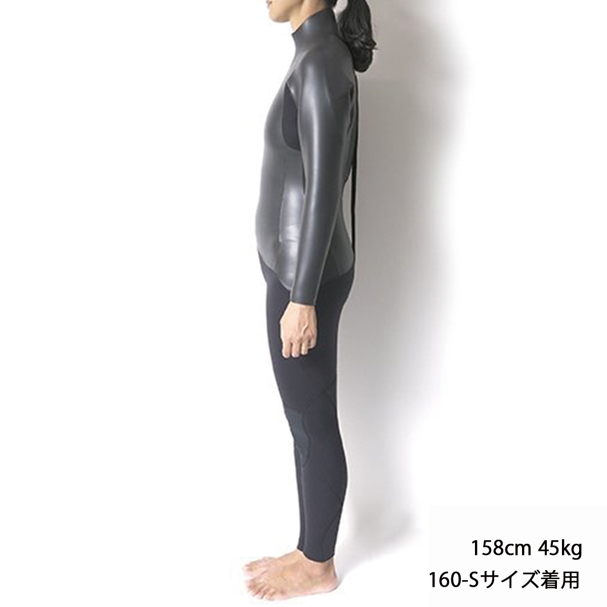 セミオーダー（受注生産） CRAFTSMAN WETSUITS 5mm / 3mm SEMI DRY HIGH-END MODEL BACK ZIP FLAT SKIN クラフトマンウェットスーツ  ラバー  裏起毛 サーフィン