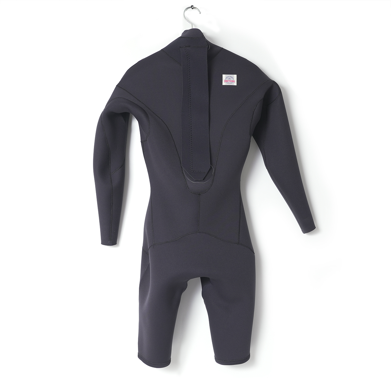 セミオーダー（受注生産）CRAFTSMAN WETSUITS ウェットスーツ ロンスプ ロングスリーブスプリング 2mm バックジップ フラットスキン ラバー ユニセックス 日本製 サーフィン 春夏秋用