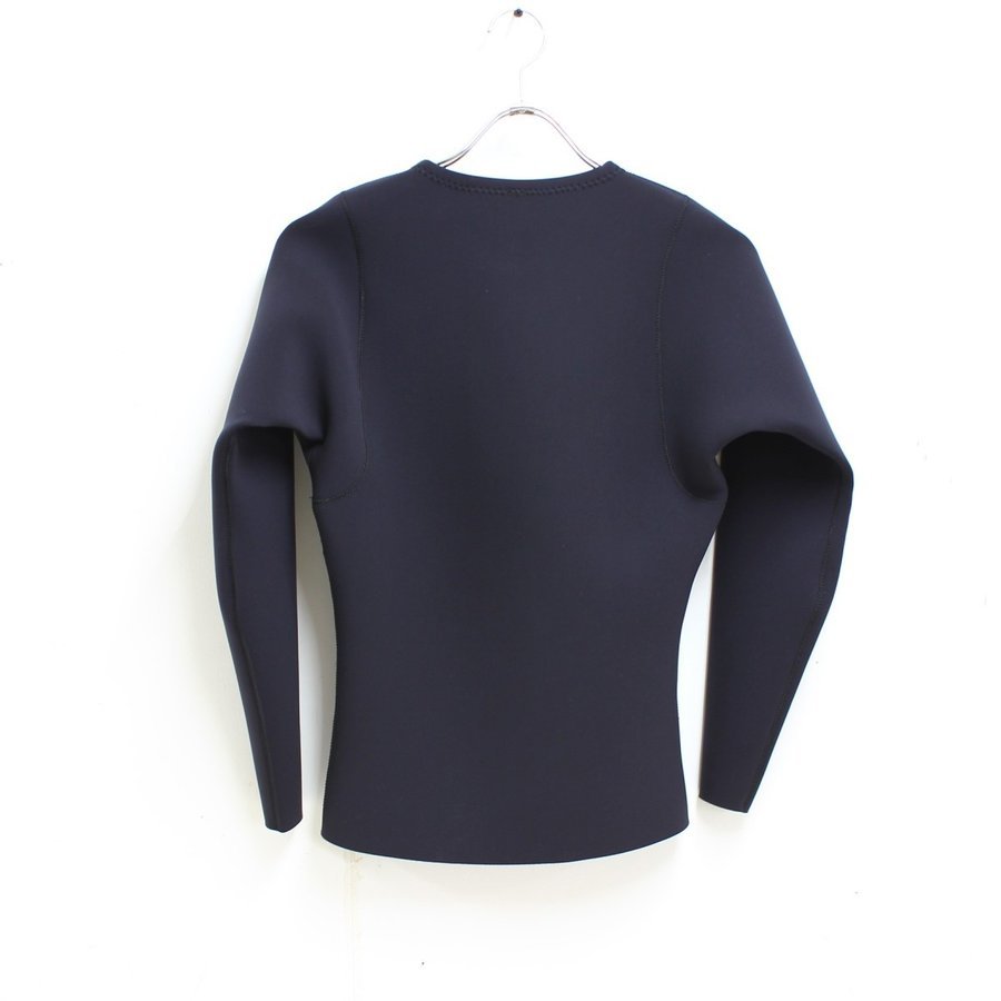 セミオーダー（受注生産） CRAFTSMAN WETSUITS ウェットスーツ 長袖 タッパー ロングスリーブジャケット 1.5mm ノンジップ ジャージ ブラック ユニセックス 日本製 サーフィン 春夏秋用