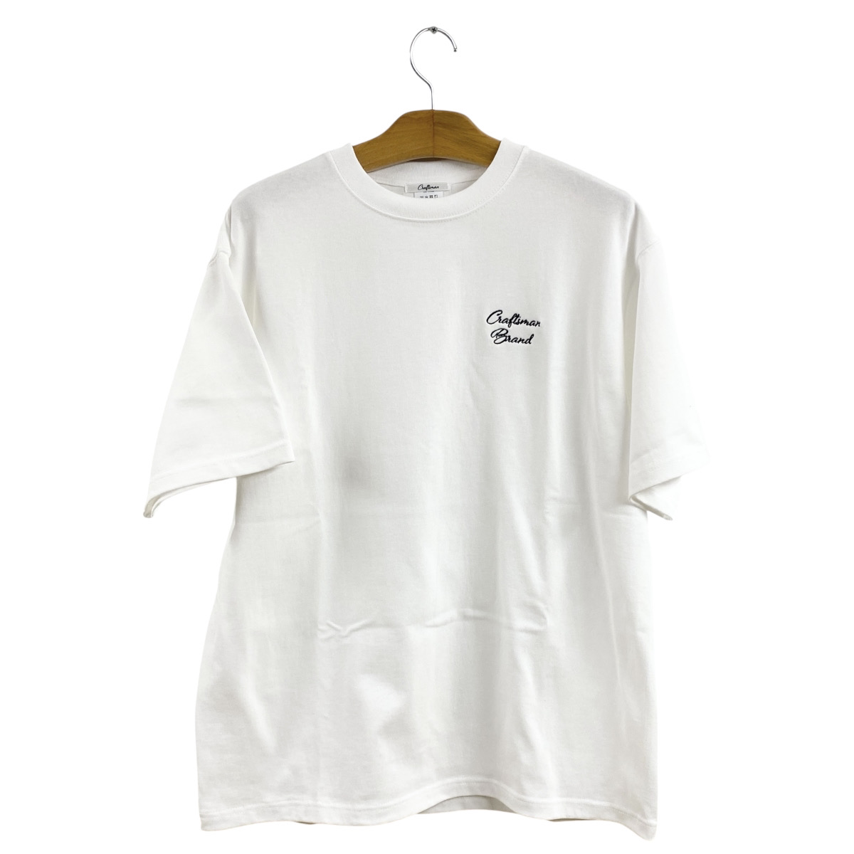 CRAFTSMAN BRAND /半袖T-shirts /  /刺繍ロゴ / USAコットン /  2カラー