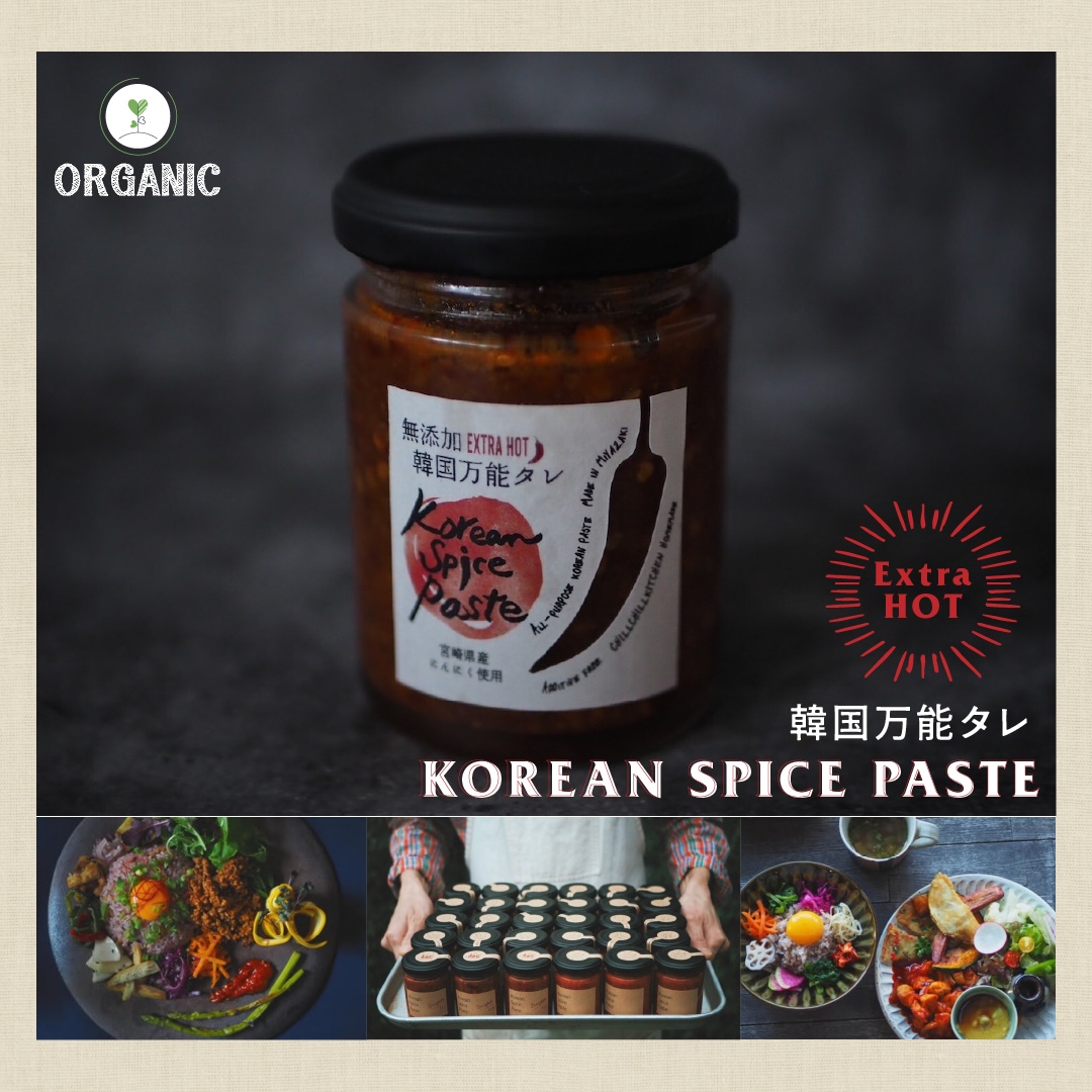 ChillChill KITCHEN / KOREAN SPICE PASTE  MILD 3個セット（360g）【宮崎県青島直送】