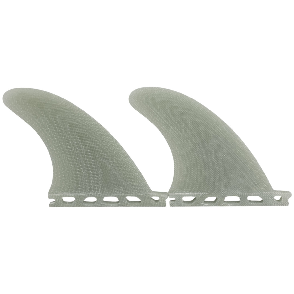 CRAFTSMAN FIN GX DOUBLE WHEEL SIDE FIN サイドフィン FCS FUTURES グラスファイバー VOLAN サーフィン（VOLAN CLEAR）