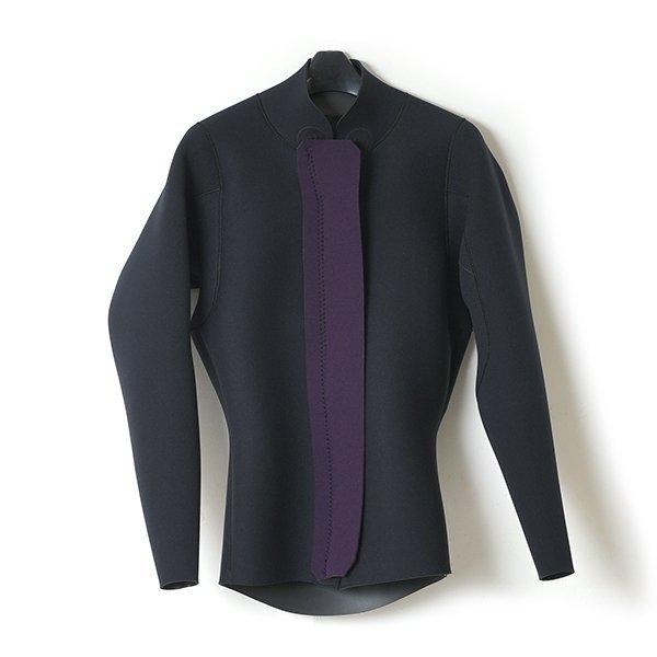 CRAFTSMAN WETSUITS ウェットスーツ 長袖 タッパー ロングスリーブジャケット 2mm フロントジップ フラットスキン ラバー ユニセックス 日本製 サーフィン 春夏秋用