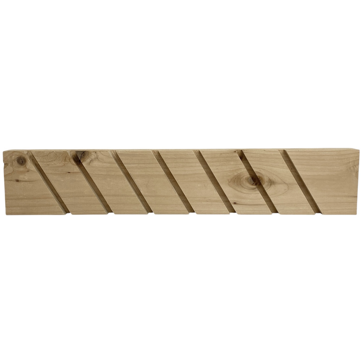SURFBOARDS FIN RACK 7本収納可能 シングルフィン用 木製ハンドメイド 店舗使用品 ロングボードフィン対応 フィンラック