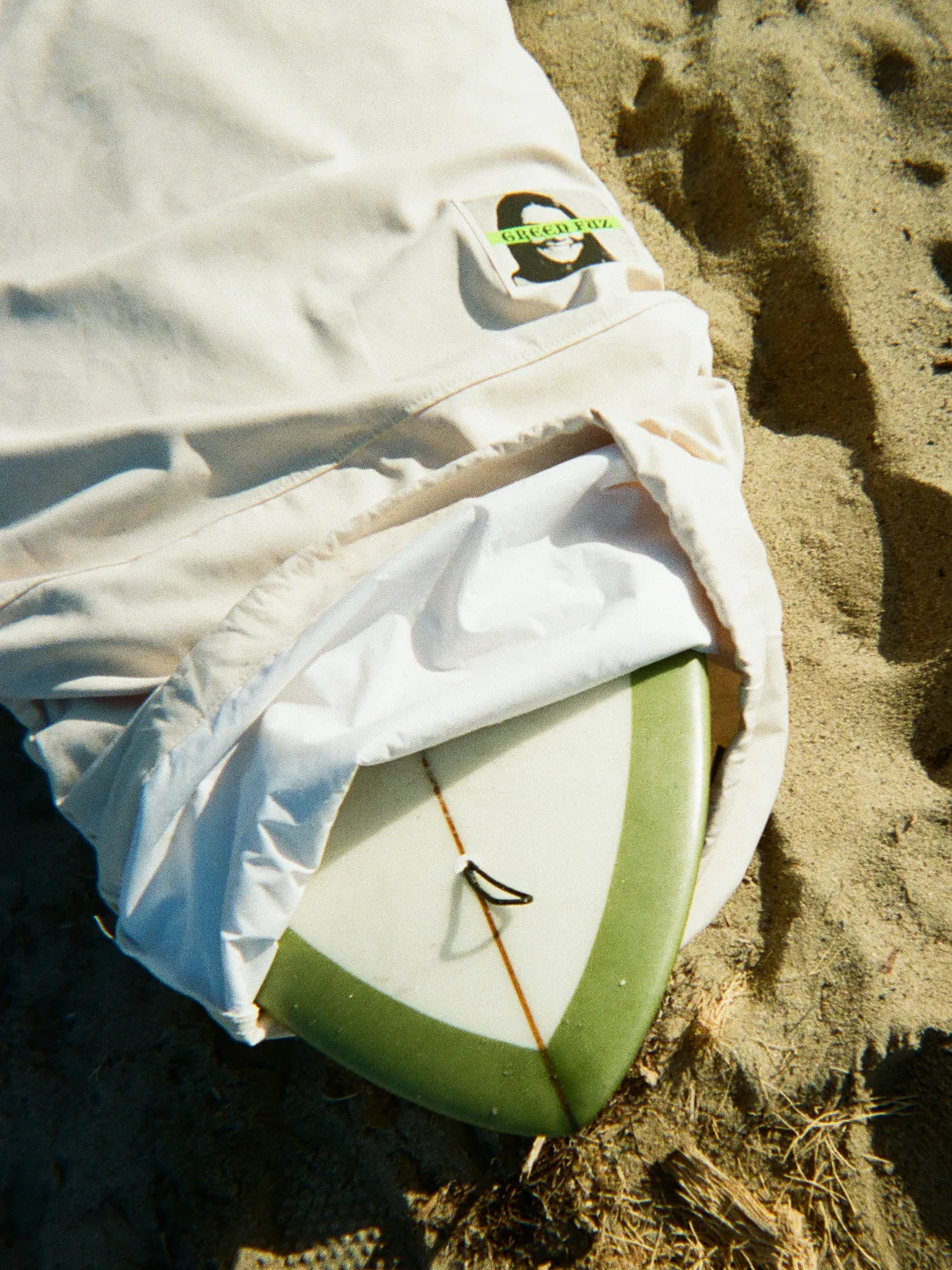 GREEN FUZ 8'0" BLANCO - ROUND PREMIUM CANVAS BOARD BAG ミッドレングス用 キャンバスボードバッグ サーフボードケース プレミアムキャンバス MADE IN USA