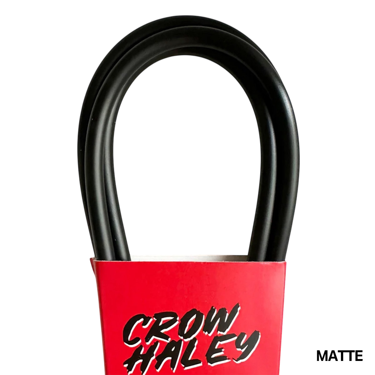 CROW HALEY SURF LEASHES 6” / COMP / REGULAR / 5.5mm / 7mm サーフリーシュ カスタムサイズ MATTE BLACK / GLOSS Designed in USA Made in Japan