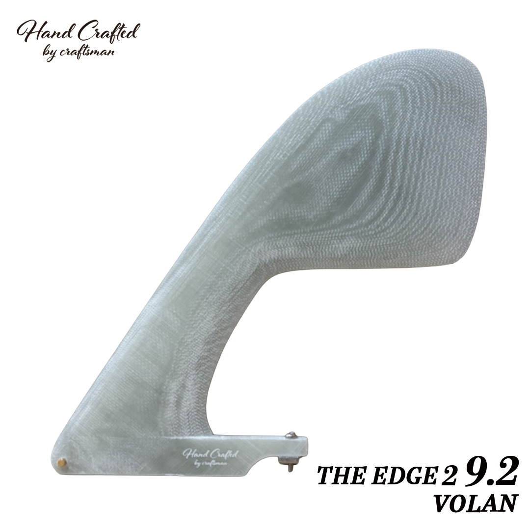 CRAFTSMAN FIN THE EDGE 2  9.2 シングルフィン グラスファイバー VOLAN ミッドレングス用 2+1 サーフィン