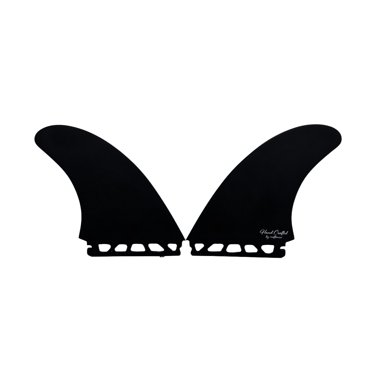 CRAFTSMAN FIN TWIN DRIVE ツインフィン キールフィン FUTURE グラスファイバー VOLAN サーフィン（VOLAN BLACK）
