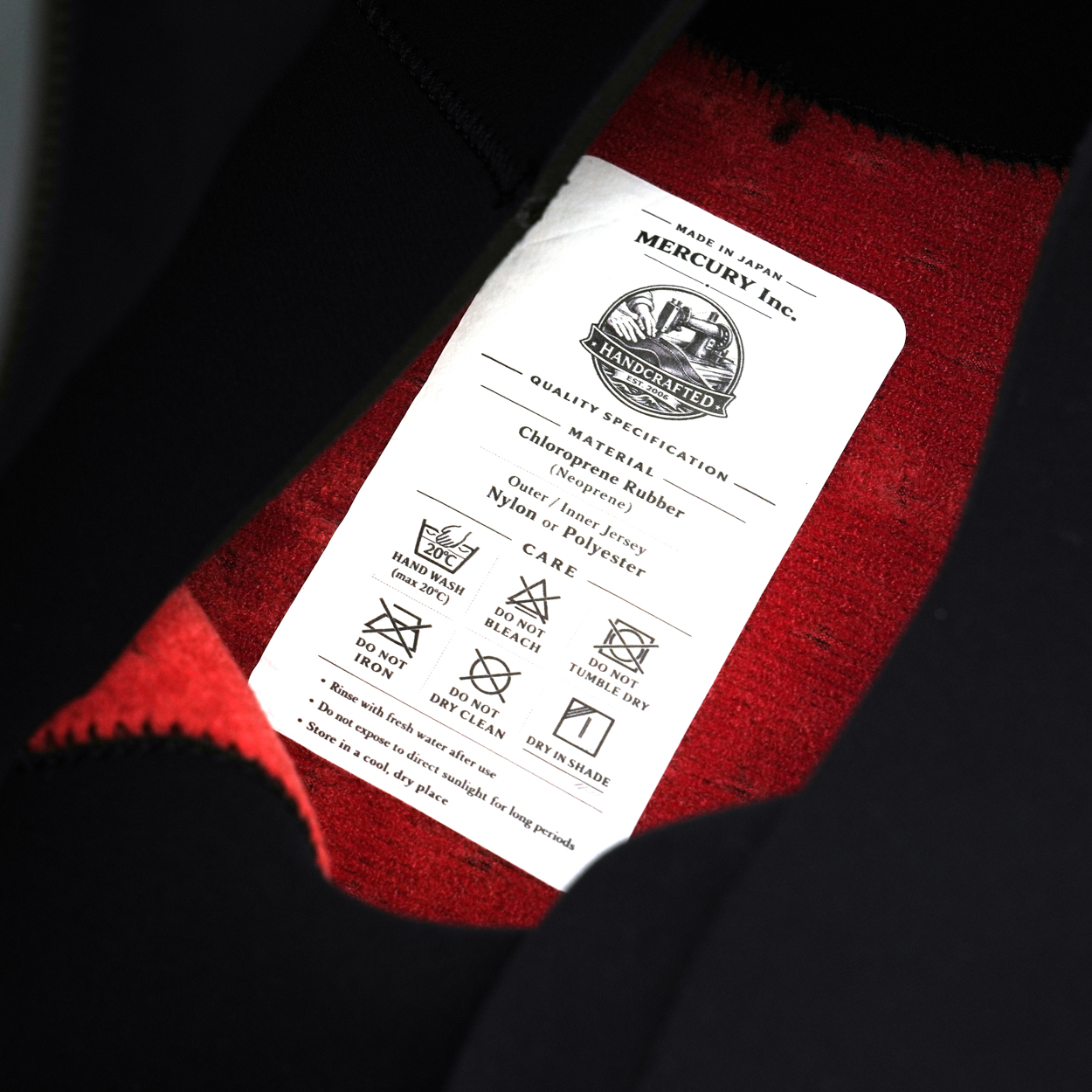 予約商品（11/10～お届け）CRAFTSMAN WETSUITS ウェットスーツ セミドライ ハイエンドモデル 5mm / 3mm ARCジップ（フロントジップ） メッシュスキン ラバー AIR FRAME LEGACY × WARM LIGHT 裏起毛 ユニセックス 日本製 サーフィン 秋冬用