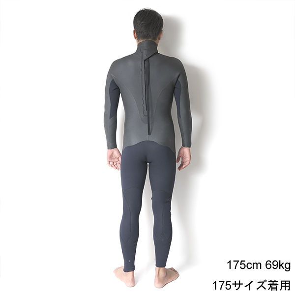 CRAFTSMAN WETSUITS ウェットスーツ フルスーツ 3mm バックジップ メッシュスキン ラバー ユニセックス 日本製 サーフィン 春秋冬用