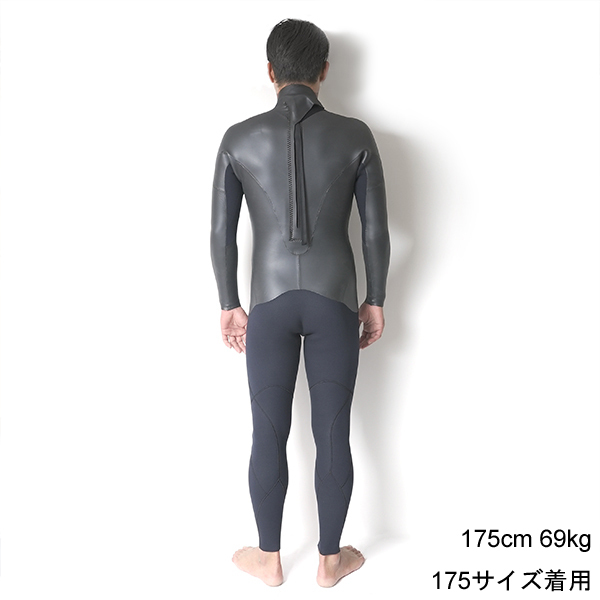 CRAFTSMAN WETSUITS ウェットスーツ フルスーツ 3mm バックジップ フラットスキン ラバー ユニセックス 日本製 サーフィン 春秋冬用