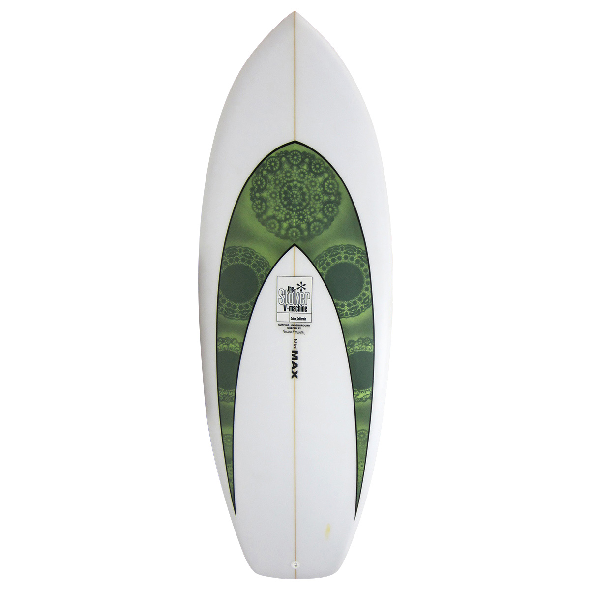STOKER V-MACHINE / MINI MAX 5`8 Shaped By Bruce Fowler