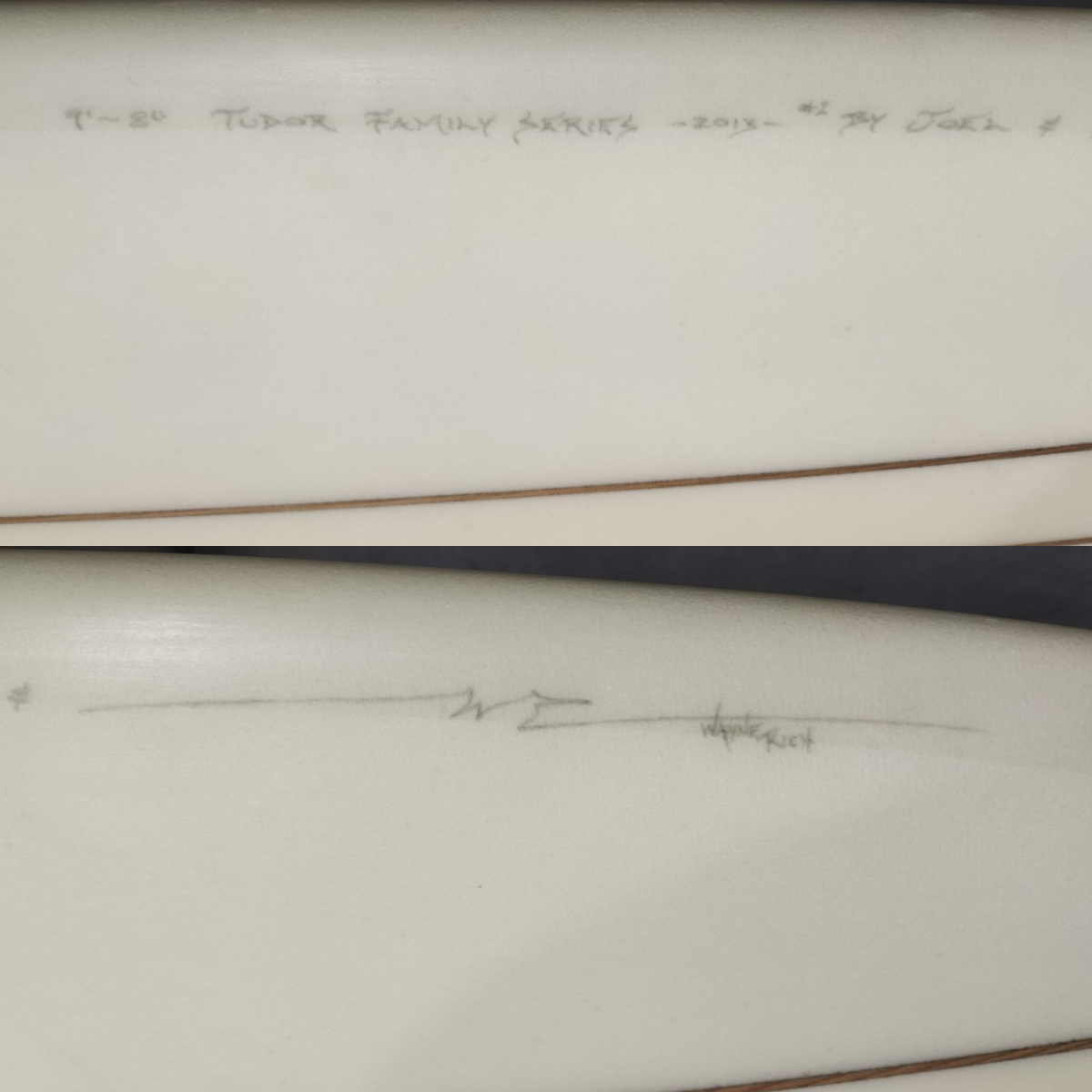 TUDOR SURFBOARDS / CRESCENT 9`8 Shaped by Wayne Rich