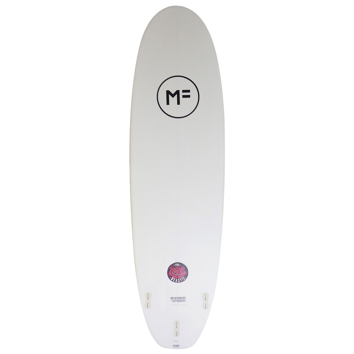 MF SOFTBOARDS / BEASTIE 7`0 WHITE