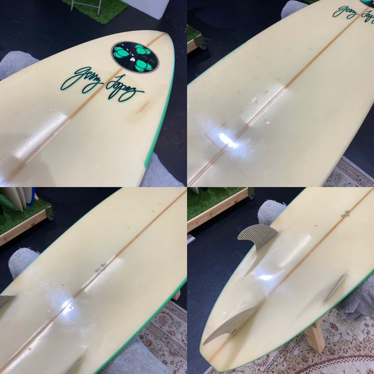 GERRY LOPEZ / Semi Gun 6`8 Shaped By Gerry Lopez