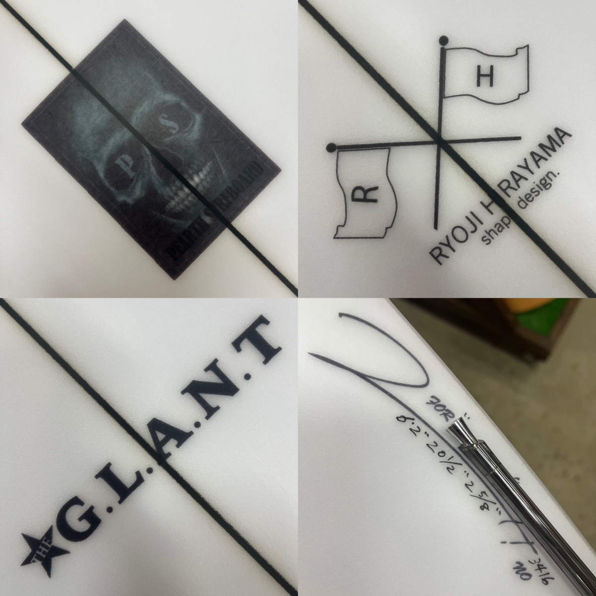 PEARTH SURFBOARD / THE G.L.A.N.T 6`2