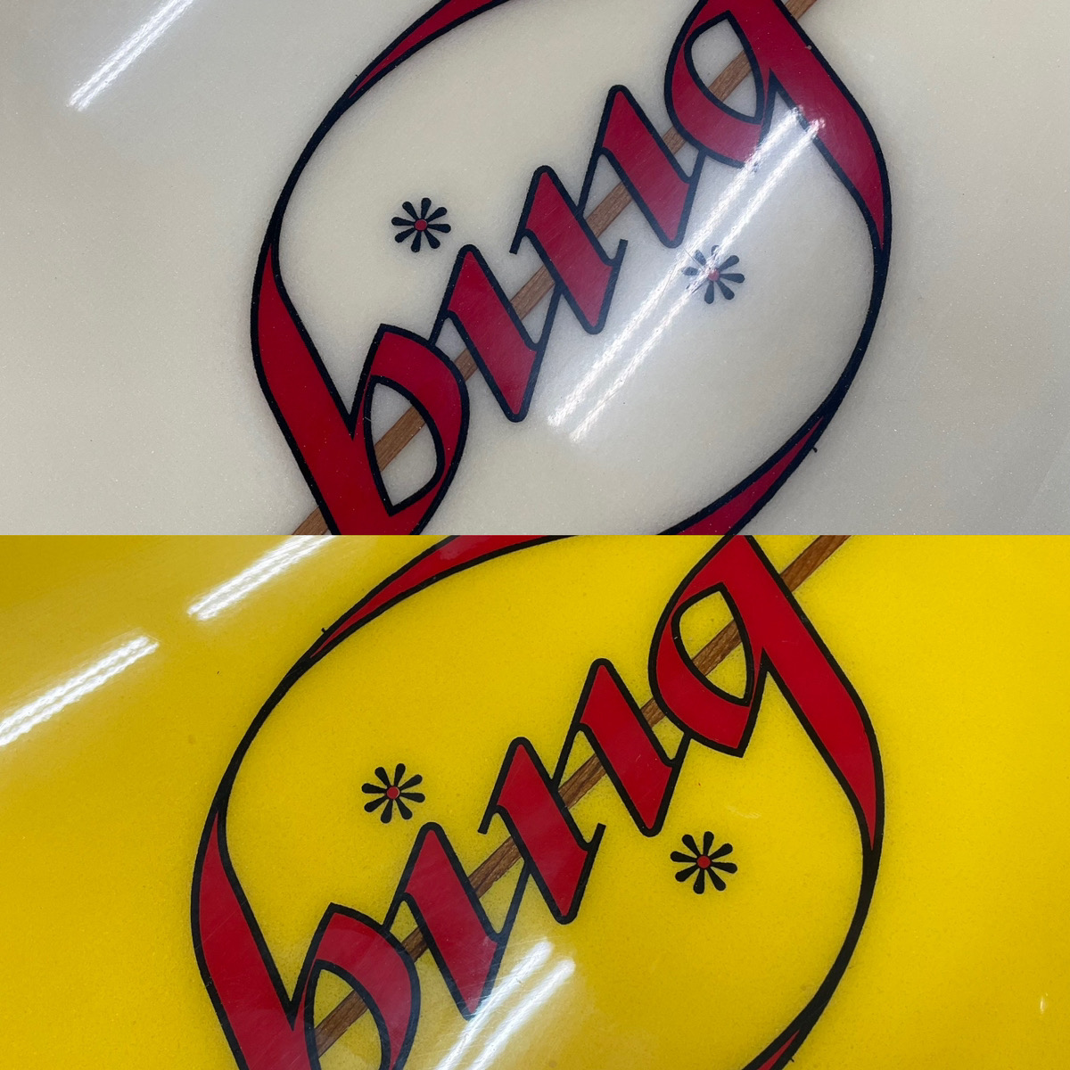 BING / Vintage 7`6 Reef Break  Shaped By Mike Eaton