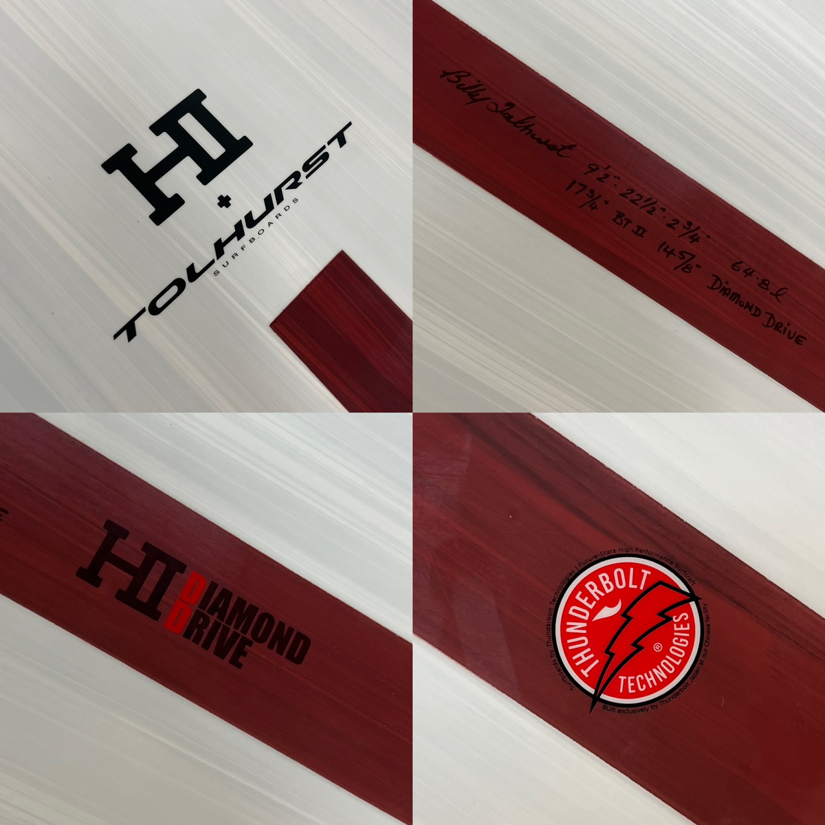 TOLHURST× THUNDERBOLT / HARLEY INGLEBY DIAMOND DRIVE 9`2