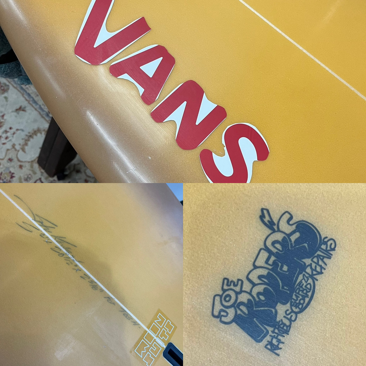 THC SURFBOARDS / FISH 5`2 TOSH TUDOR PERSONAL Shaped by Stu Kenson