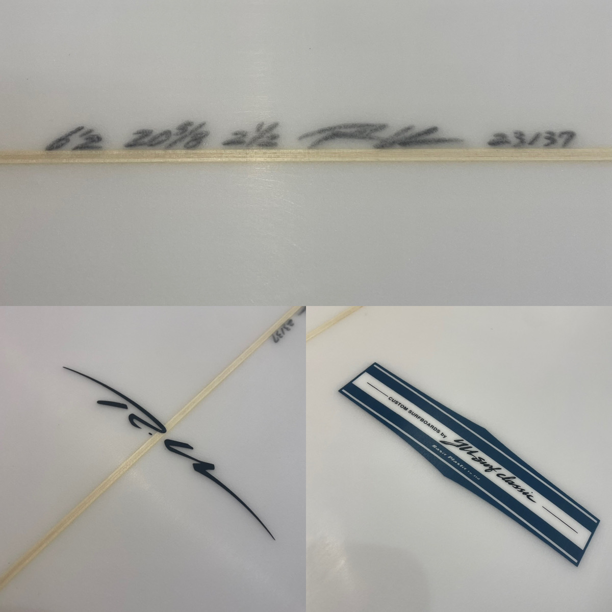 Y.U SURF CLASSIC / DOUBLE ENDERⅡshaped by RU 6`2