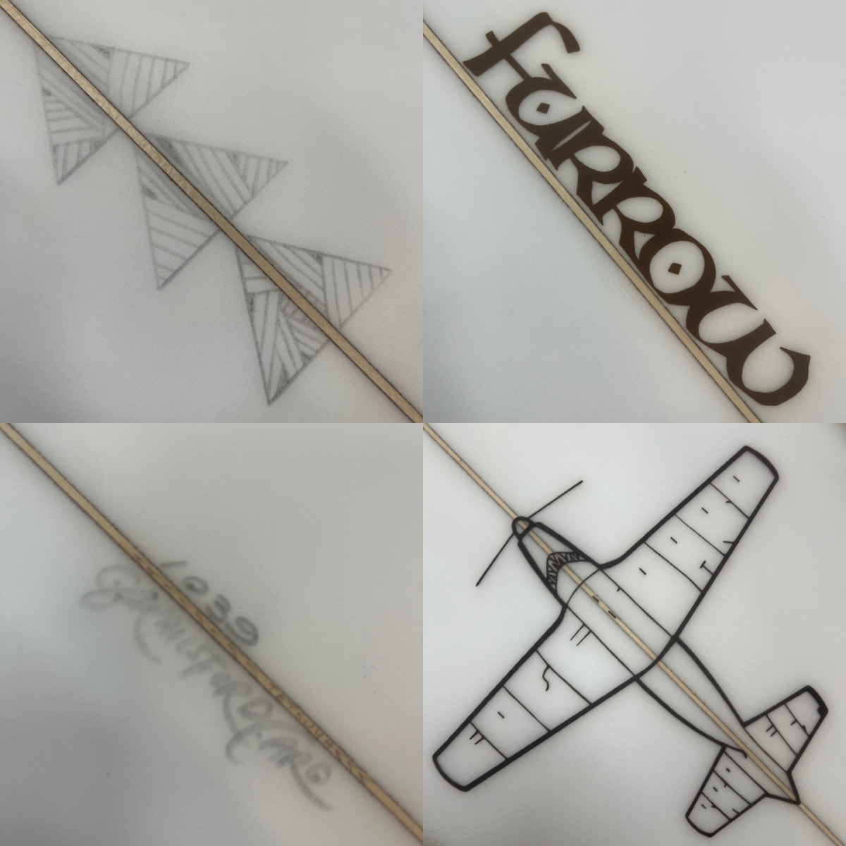 FURROW / 7`11 CUSTOM ARCTAIL QUAD EDGE