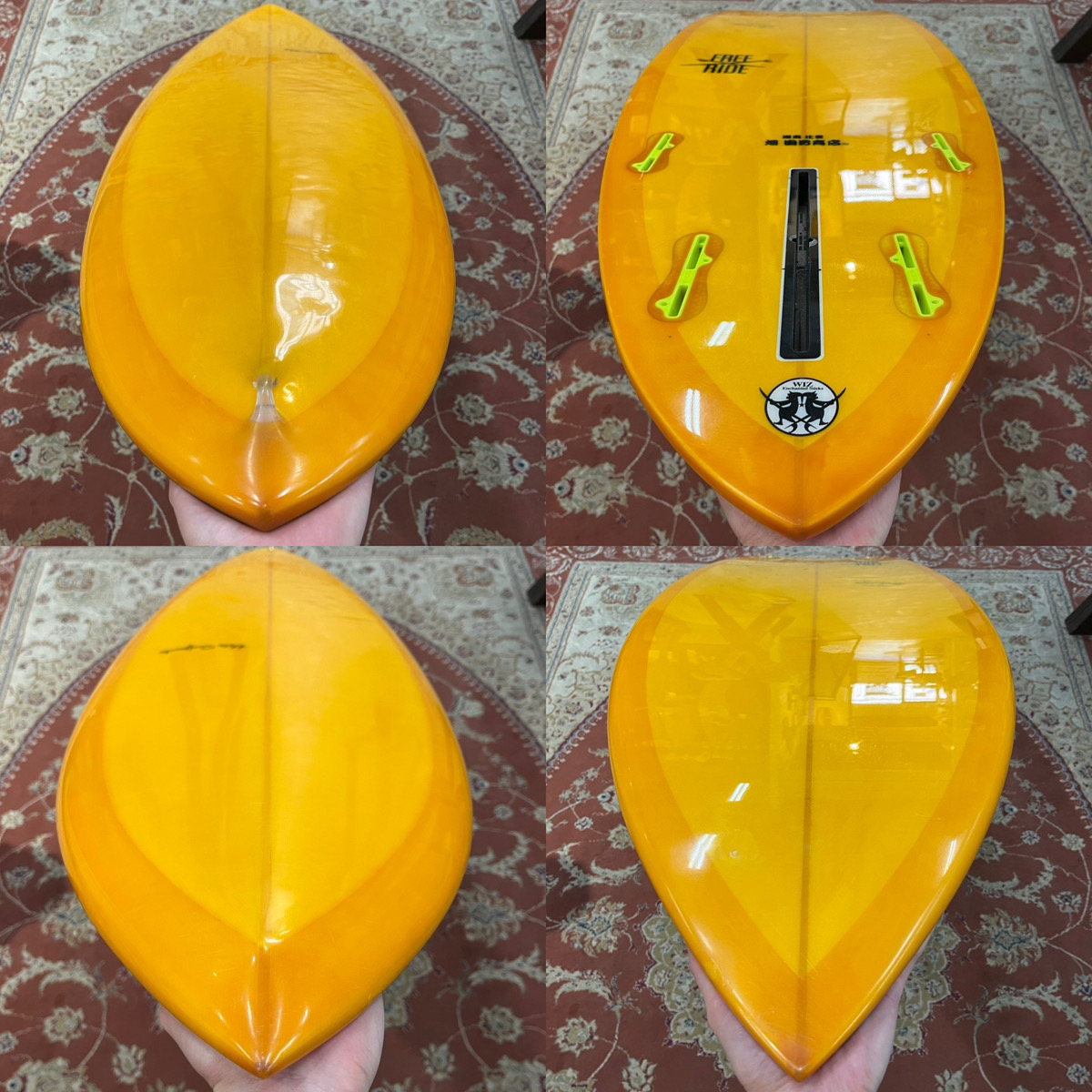HATA SURFBOARDS / SINGLE PIN 7`0