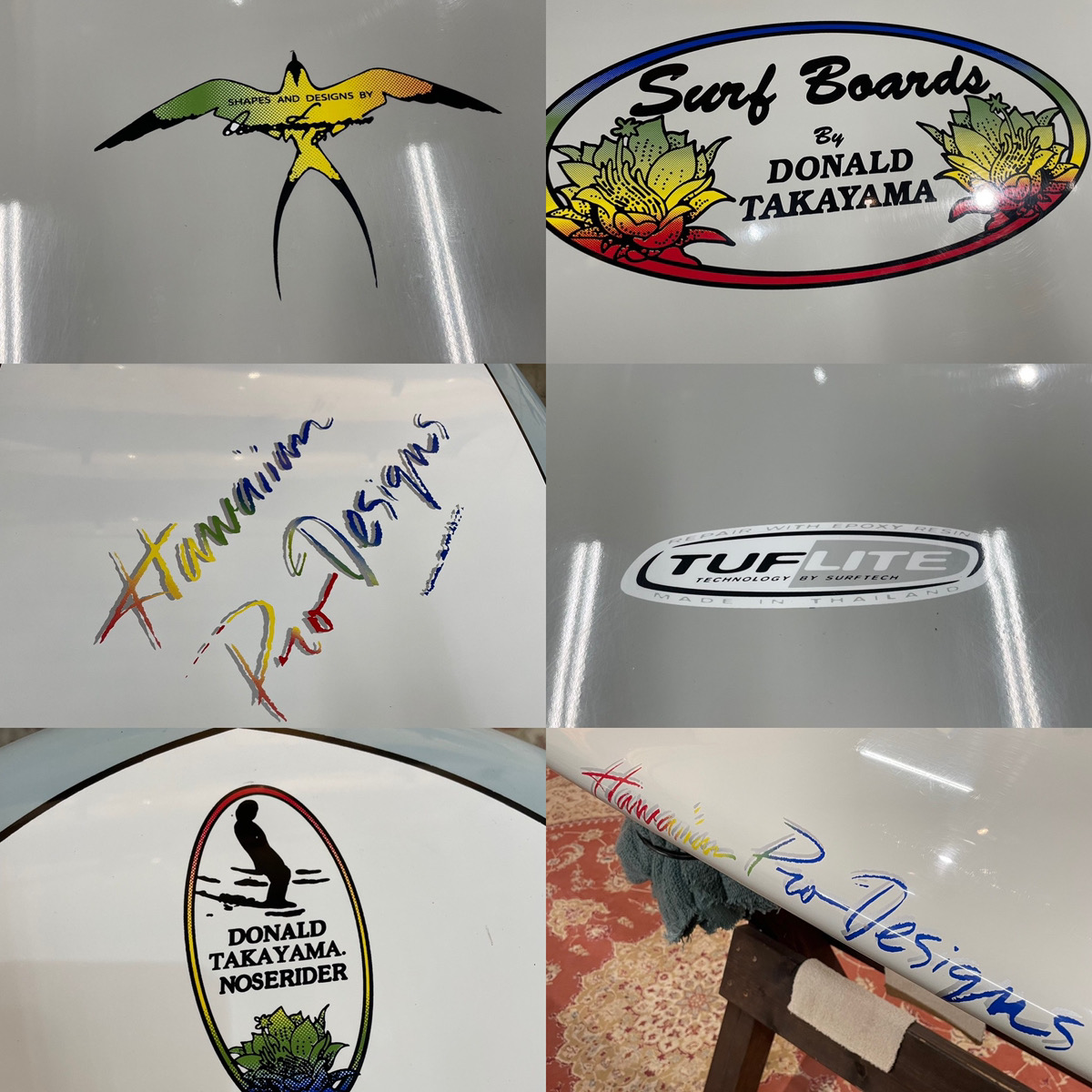 HAWAIIAN PRO DESIGNS / IN THE PINK 9`6 SURFTECH