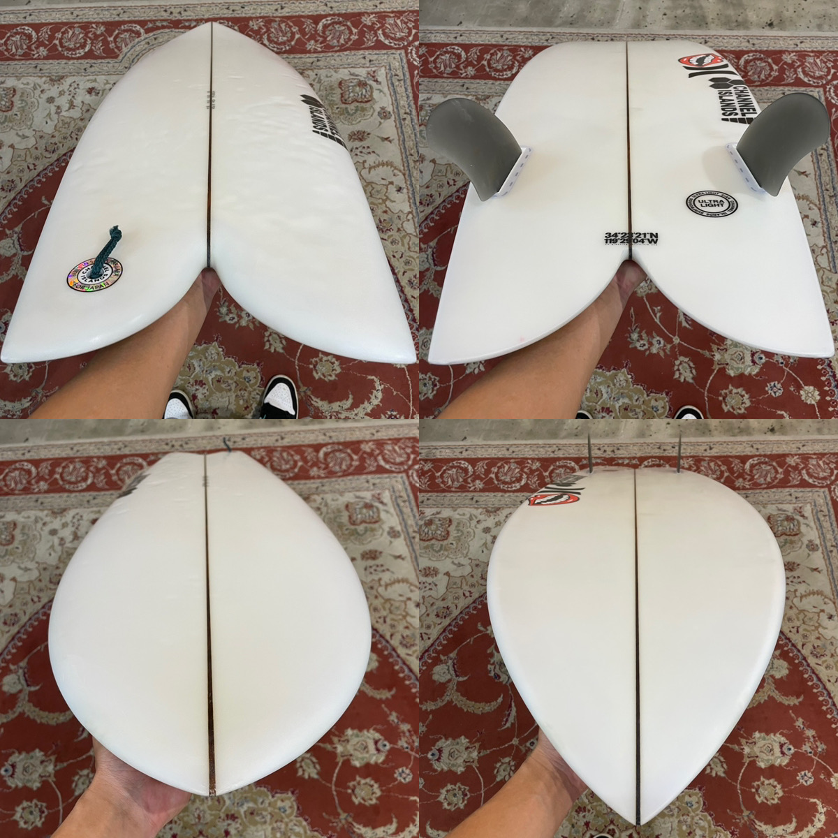 CHANNEL ISLANDS / FISH 5`8