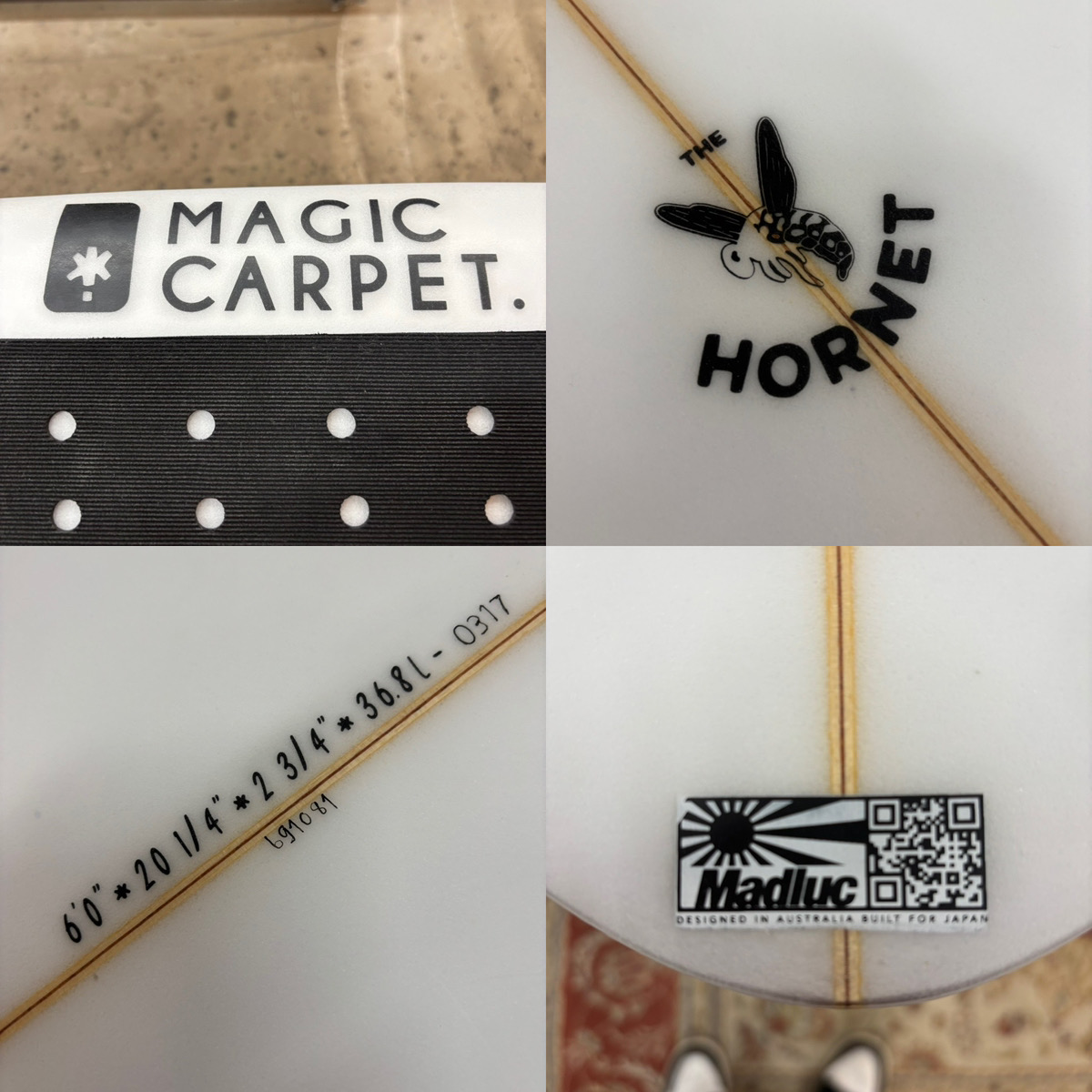 MAGIC CARPET / HORNET 6`0
