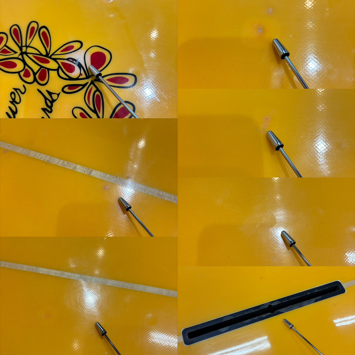 DICK BREWER /  BBS CUSTOM 9`2 shaped by shimoju