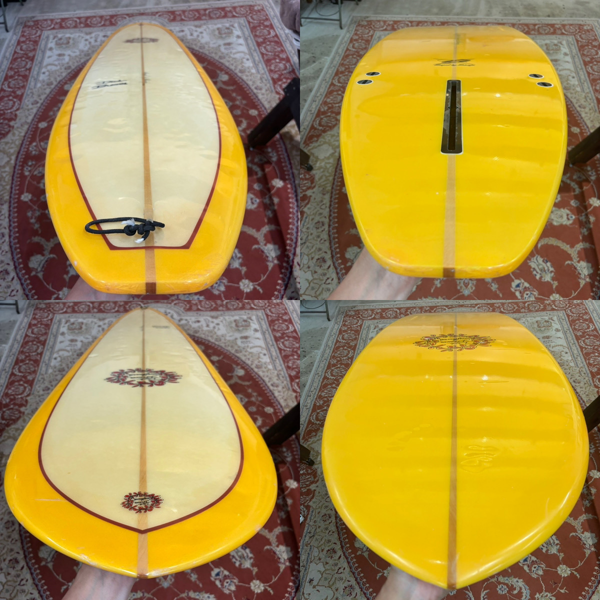 DICK BREWER /  BBS CUSTOM 9`2 shaped by shimoju