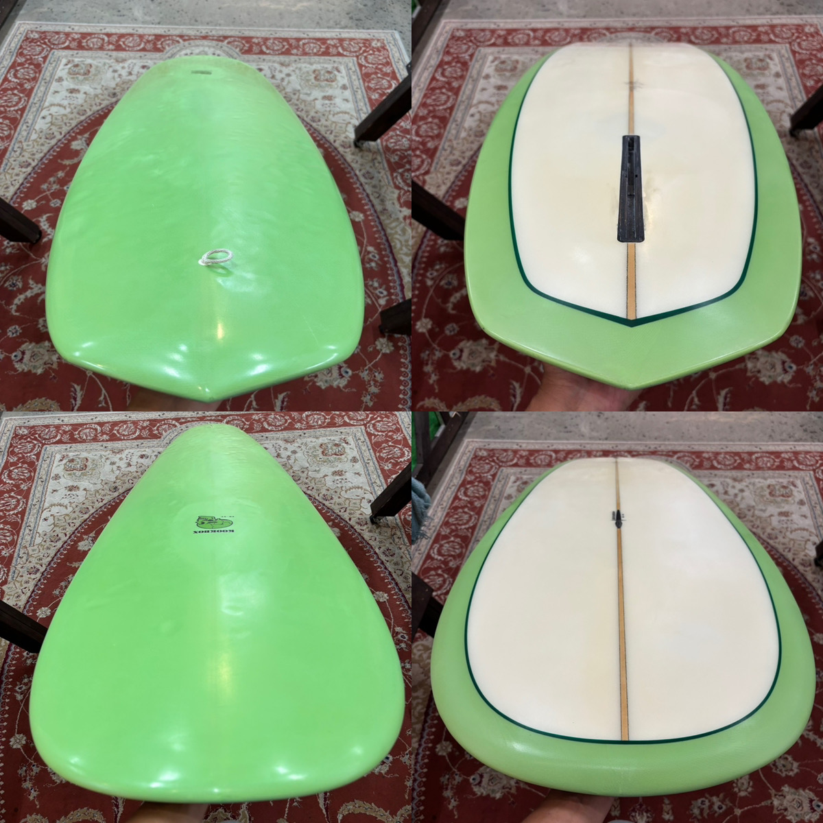 KOOKBOX / DIAMOND TAIL MINI 7`10 shaped by Stu Kenson