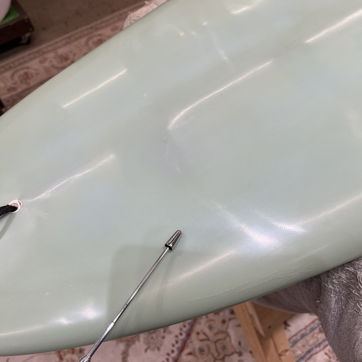 JOEL TUDOR SURFBOARD / 6`1 Good Karma Shaped By Stu Keison