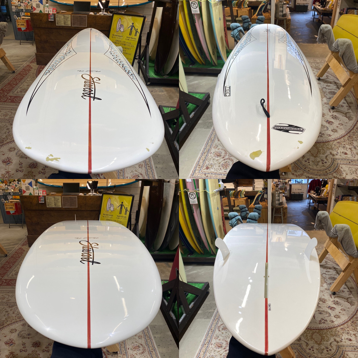 Stewart Surfboards / PIN TAIL PRO 9`0 BOARDWORK社製（モールドボード）