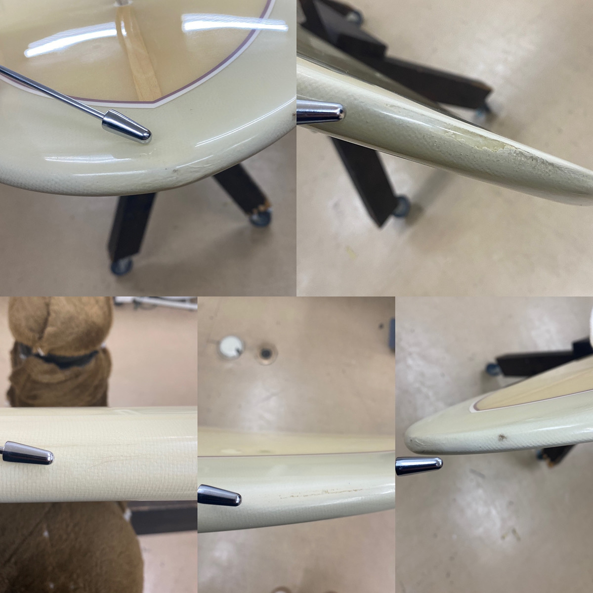 YU SURF CLASSIC / 9`2 CUSTOM LOG Shaped by YU