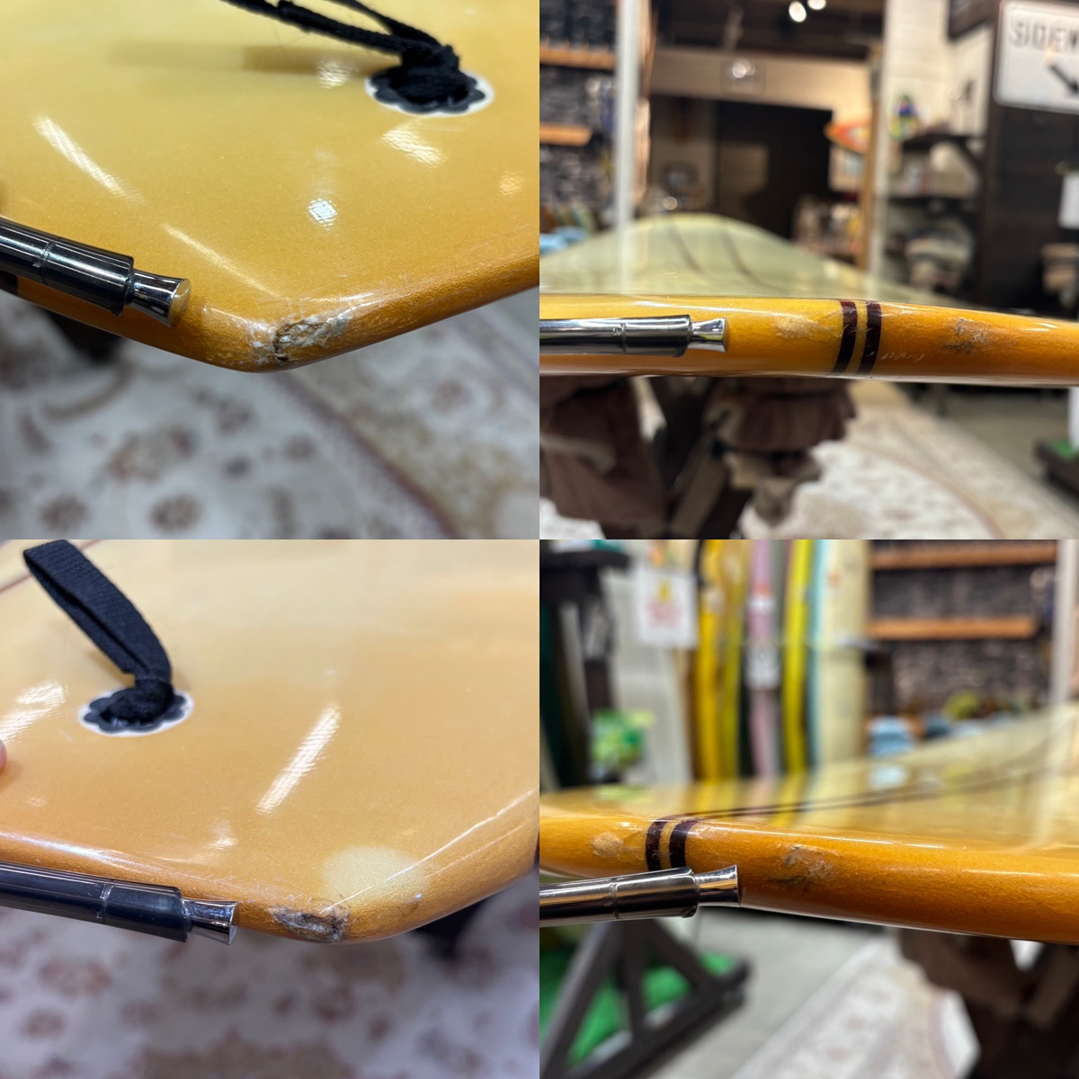 A1 SURFBOARDS / 10`0 CUSTM VINTAGE LOG