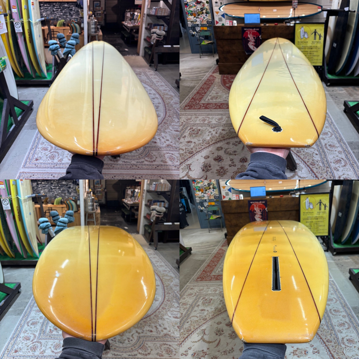 A1 SURFBOARDS / 10`0 CUSTM VINTAGE LOG