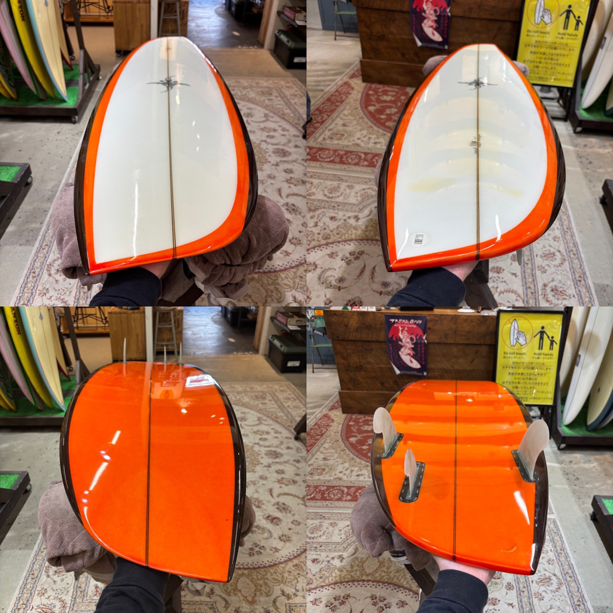 RYAN BURCH SURFBOARDS / 5`7 ASYMMETRY