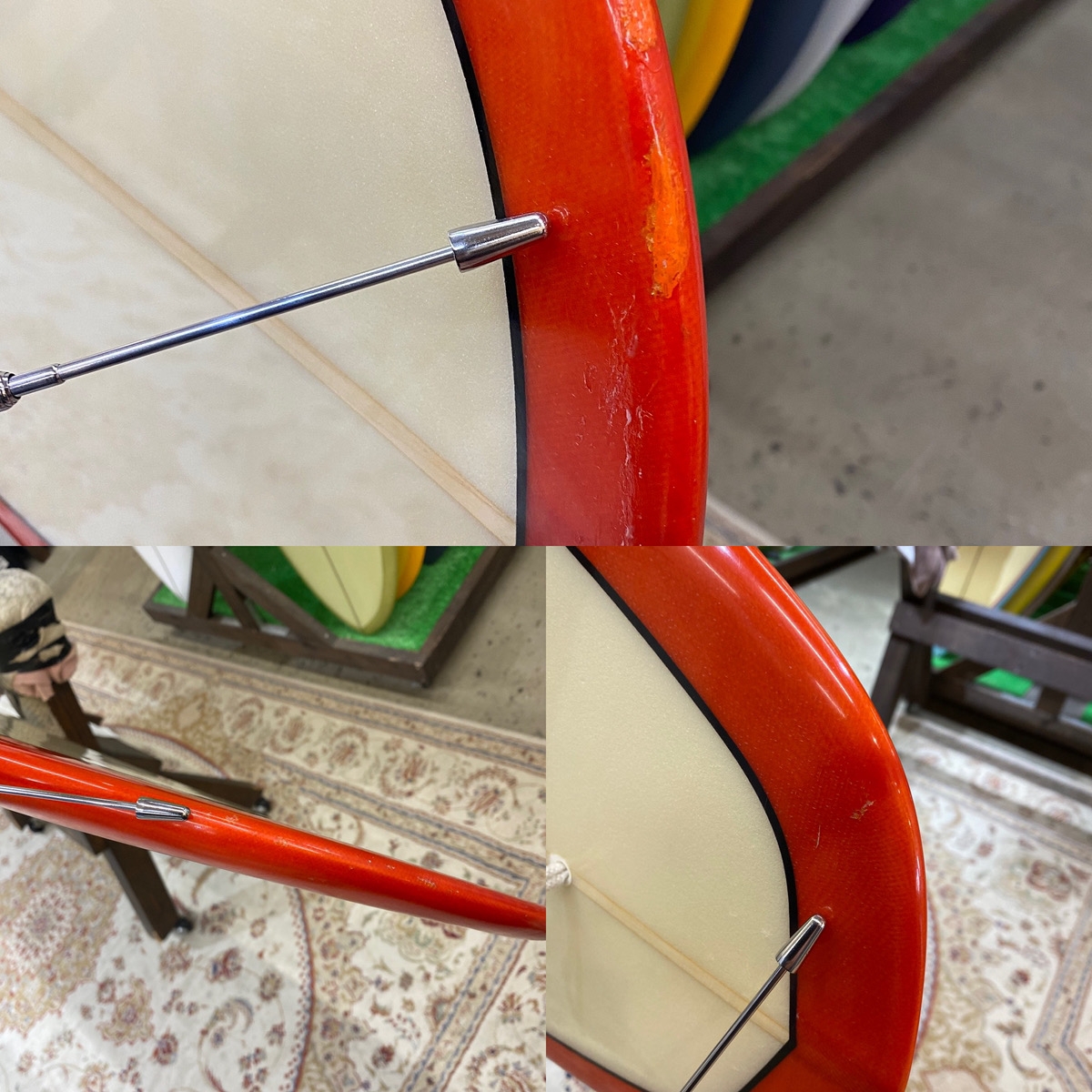 JOEL TUDOR SURFBOARD / 9`5 PAPA JOE DIAMOND
