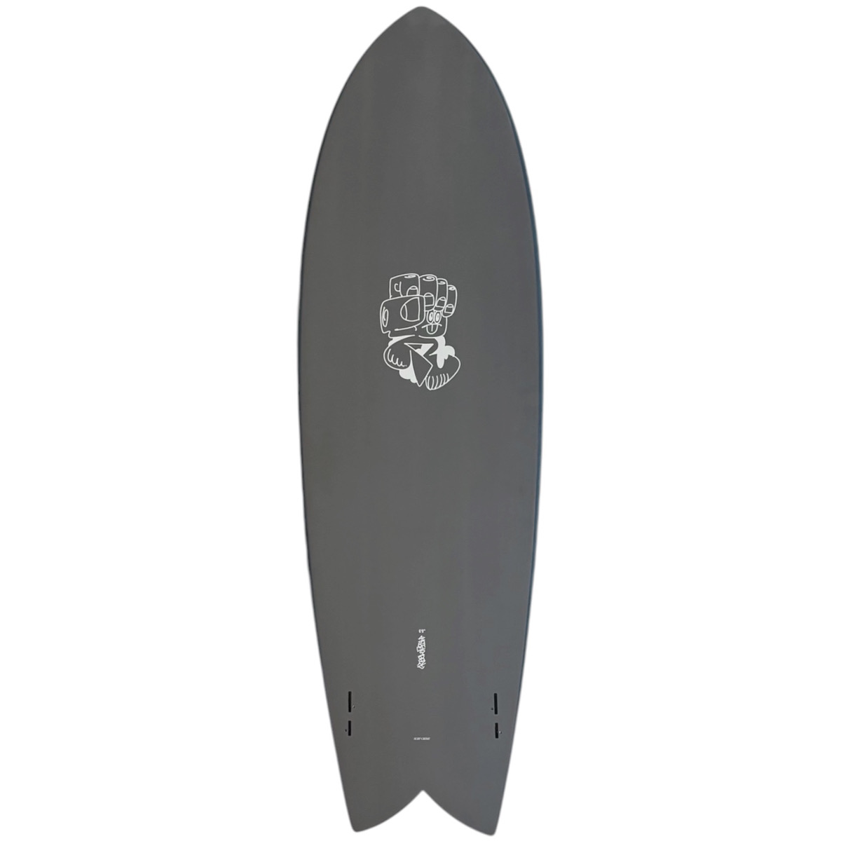 CRIME / 5`5 KEEL FISH SLATE CHARCOAL